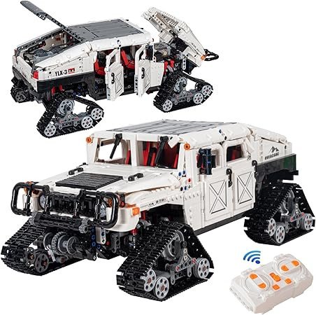 UNCLE BRICK Technic Off-Road Remote Control Car Building Blocks,1:8 MOC Remote Control Car Building Blocks,with Technic Motorize Set for Boys Age 8-12 Gift(3088pcs)
