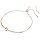 Swarovski One bracelet, Heart, Pink, Rose gold-tone finish